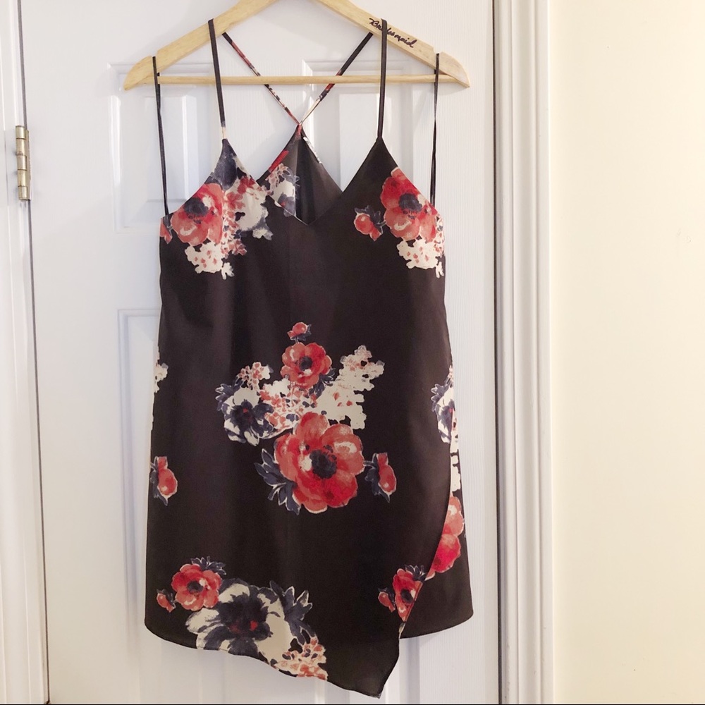 Free People Silk Mini Dress
